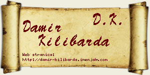 Damir Kilibarda vizit kartica
